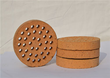 Round Shape Kiln Refractory Bricks For High Working Temperature Areas